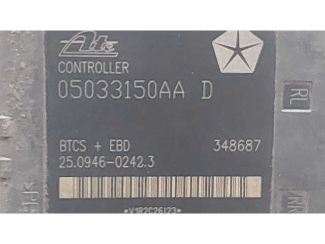 Блок АБС 05033150AA, 348687   Chrysler  PT Cruiser  