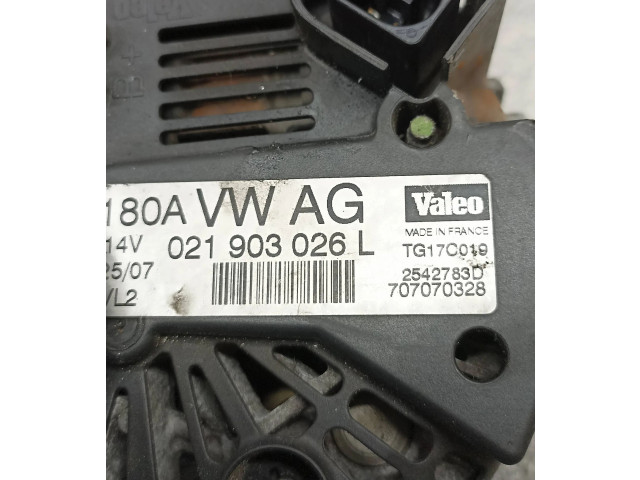 Генератор 021903026L, 2542783D   Volkswagen Passat Alltrack      