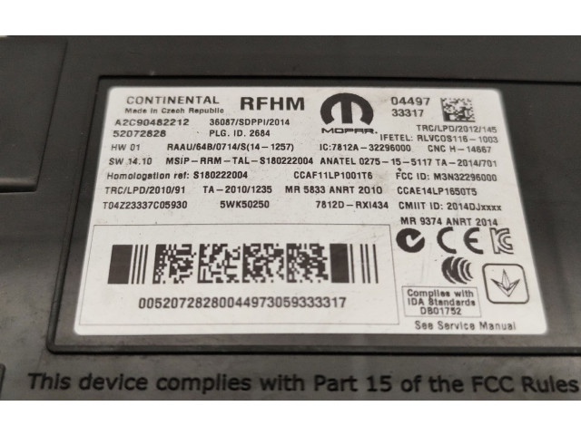 Блок управления двигателя A2C90482212, 52072828 Jeep Renegade