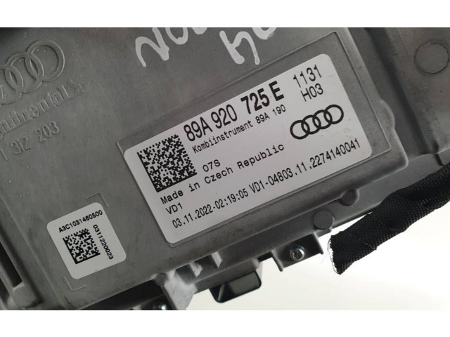 Přístrojová deska Audi Q4 Sportback e-tron 2022 89A920725E, 89A190
