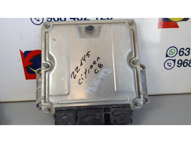 Блок управления двигателя 9652590280 Citroen C8