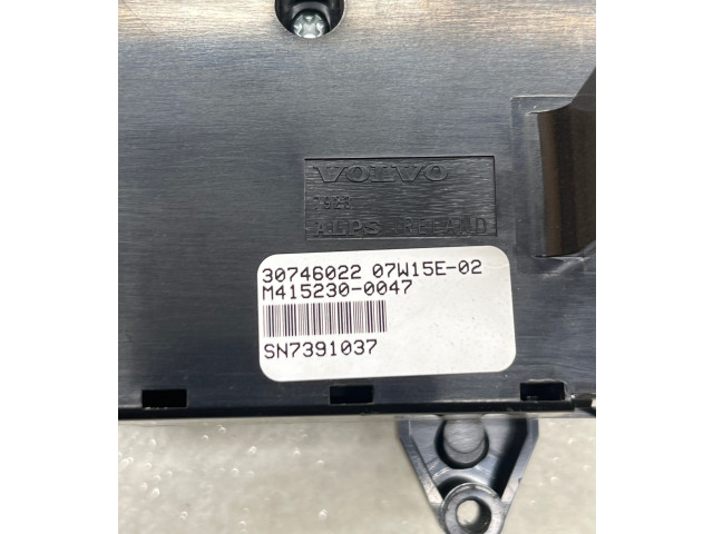 Блок управления климат-контролем 30746022, 07W15E02   Volvo XC70