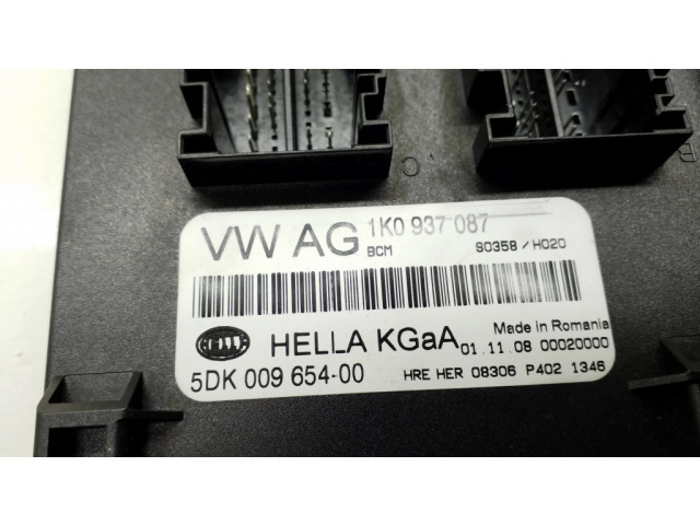 Блок комфорта 1K0937087 Skoda Superb B6 (3T)