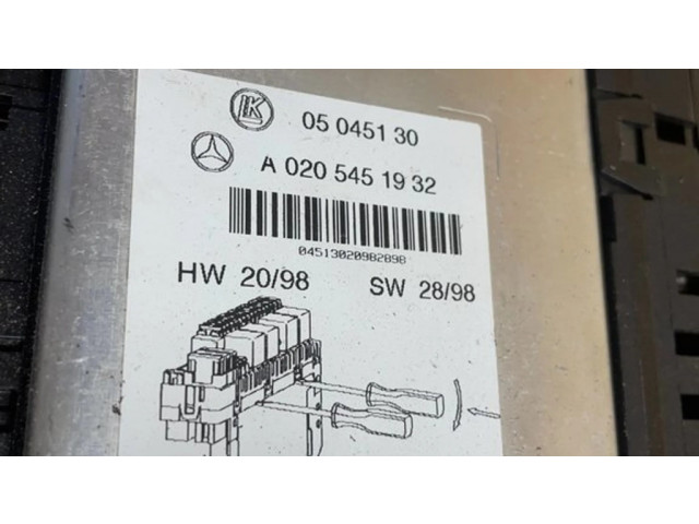 Pojistková skříňka A0205451932, 05045130 Mercede-Benz S W220 2002