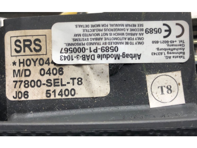 Подушка безопасности водителя Honda City