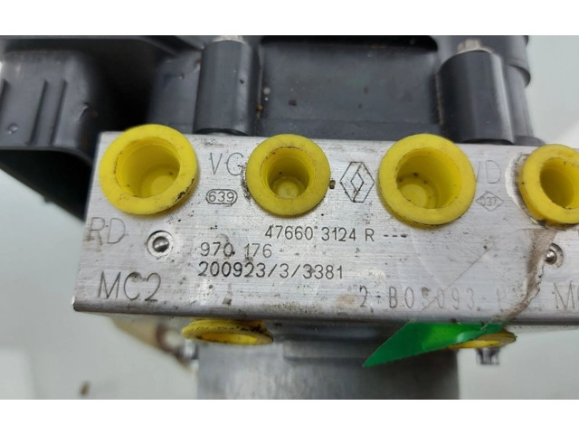 Jednotka ABS 476603124R, 0265294367 Renault Captur 2020