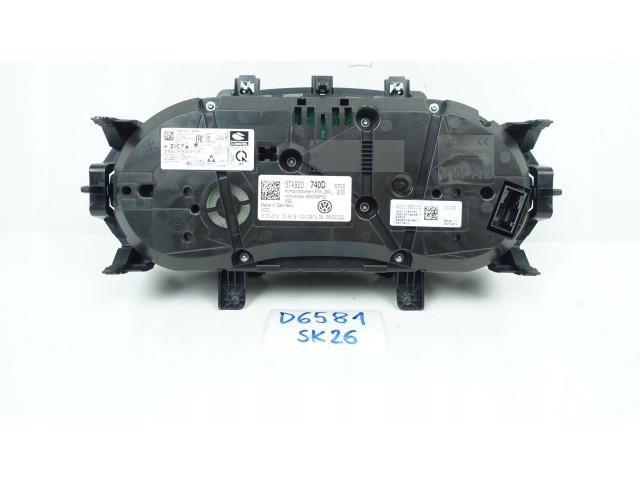 Панель приборов 5TA920740D, 5TA920740D   Volkswagen Touran III       
