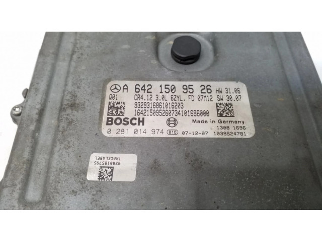 Комплект блоков управления A6421509526, 0281014974 Mercedes-Benz R W251