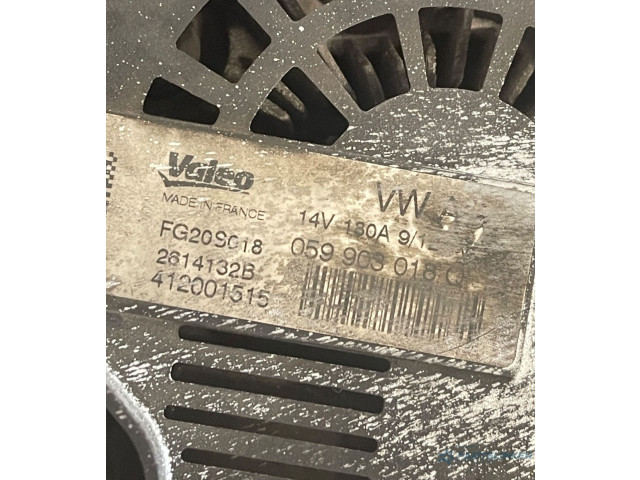 Генератор 412001515, 059903018Q Audi A6 S6 C7 4G