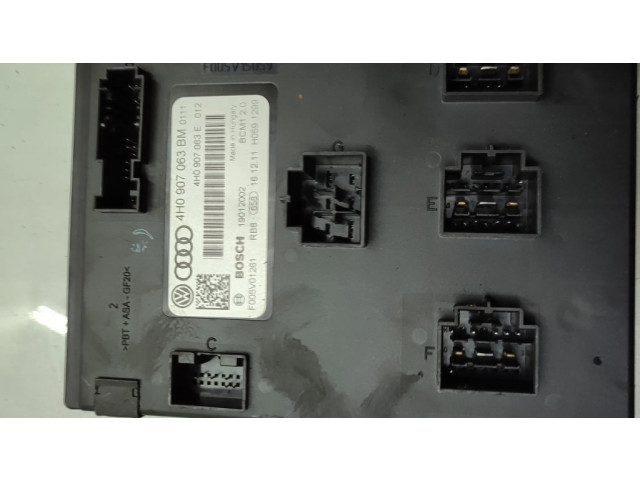 Блок комфорта 4H0907063BM, 4H0907063E Audi A6 S6 C7 4G