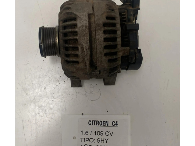 Генератор 0124525035, BOSCH   Citroen C4 I 1.6     