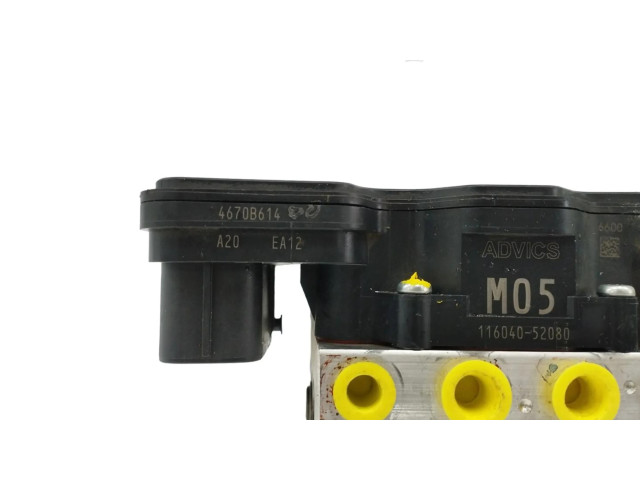 Блок АБС 4670B614, 11604052080 Mitsubishi L200 2006-2014 года