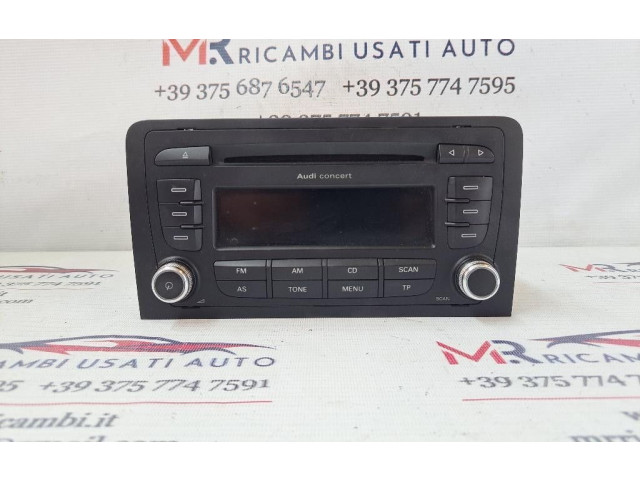 Турбина Радио/ проигрыватель CD/DVD / навигация Audi A3 S3 8P  8P0035186P, 8P0035186P         