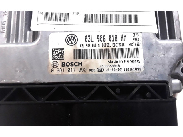 Řídící jednotka 03L906018HM, 1039S59048 Seat Alhambra (Mk2) 2015