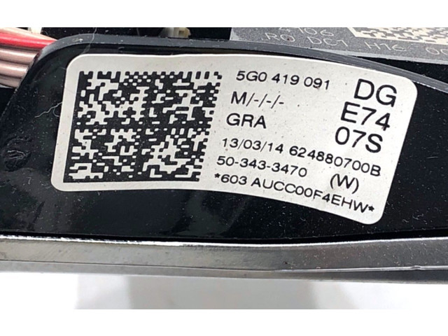 Руль Volkswagen Golf VII  2013 - 2019 года 5G0959442J      