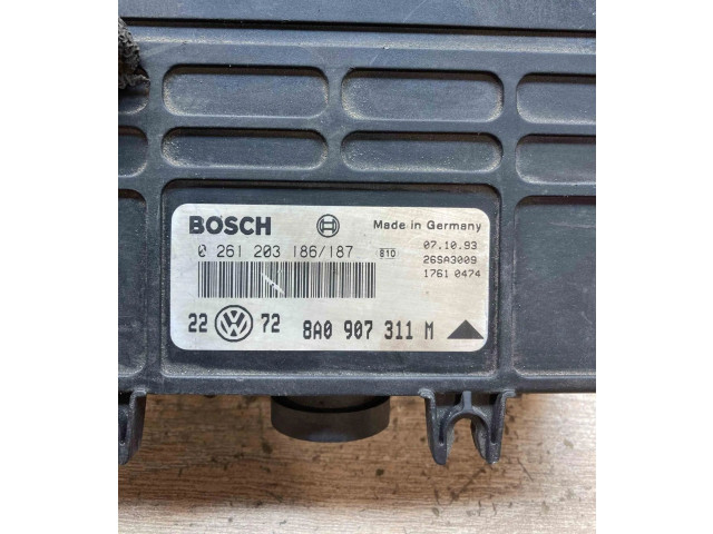 Řídící jednotka 8A0907311M, 0261203186 Volkswagen Vento 1992