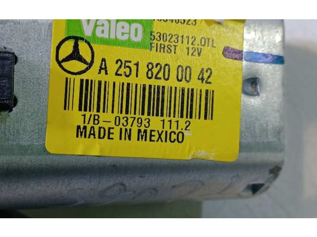 Моторчик заднего дворника A2518200042, 18546523    Mercedes-Benz ML W166