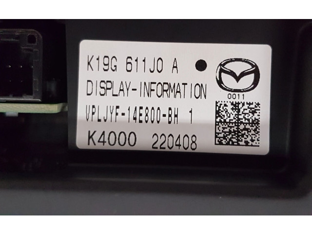Дисплей K19G611J0A, VPLJYF14E800BH Mazda CX-5 II