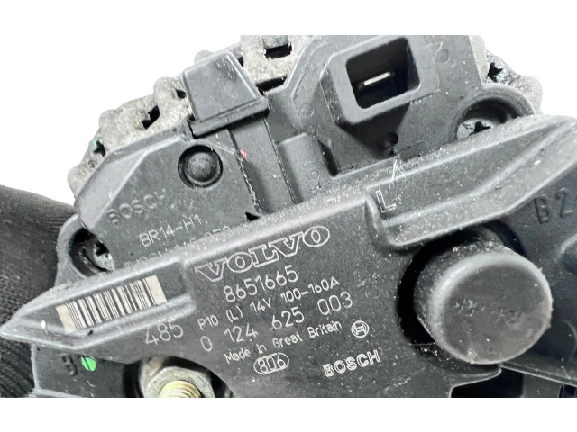 Генератор 8651665, 0124625003   Volvo XC90      