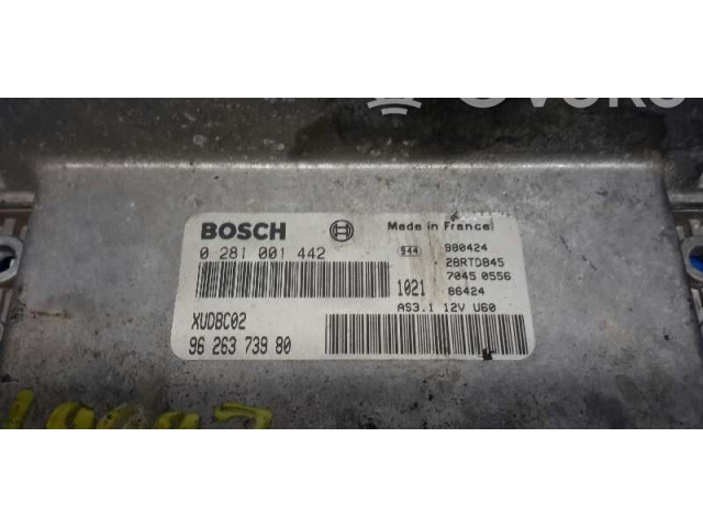 Řídící jednotka 0281001442, XUDBC02   Fiat Ulysse 1998