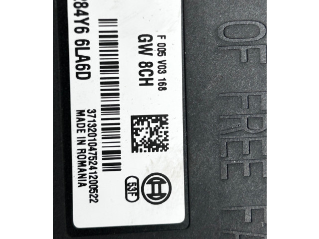 Блок управления 284Y66LA6D, F005V03168   Renault Clio V