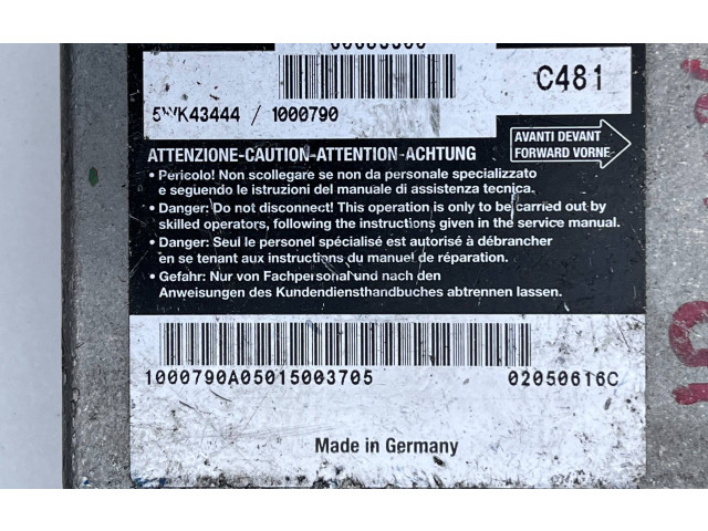 Блок подушек безопасности 60683300, 5WK43444 Alfa Romeo GT