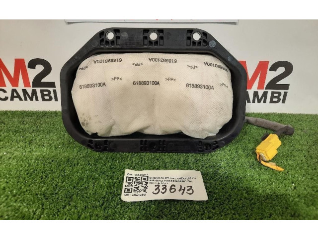 Подушка безопасности пассажира 13349271, 13349271   Chevrolet Orlando