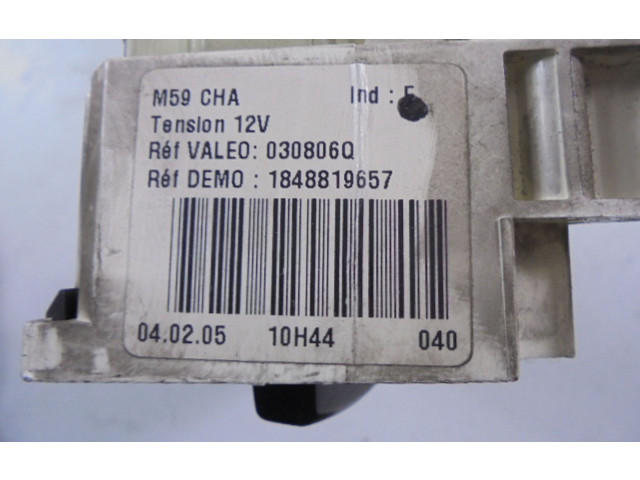 Блок управления климат-контролем 1848819657, 1848819657   Citroen Berlingo