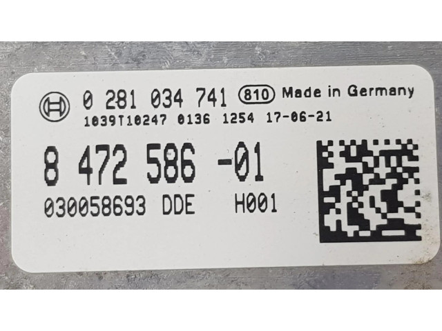 Блок управления двигателя 13618472586   BMW X3 G01