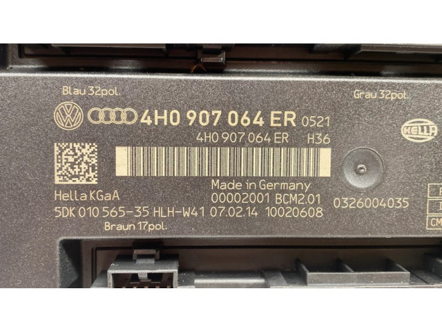 Блок комфорта 4H0907064ER Audi A6 C7