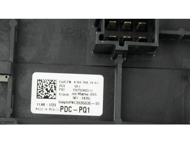   Pojistková skříňka A1669063901   Mercedes-Benz ML W166 2015