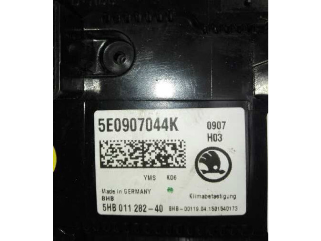 Блок управления климат-контролем 5E0907044K   Skoda Octavia Mk3 (5E)