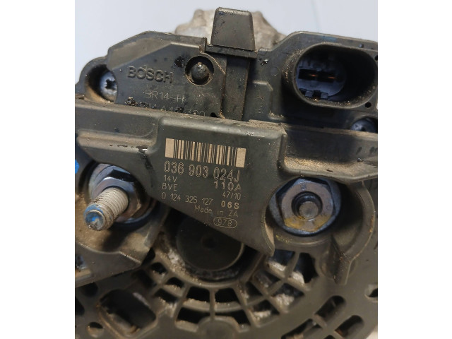Генератор 036903024J, 0124325127 Volkswagen Golf Plus