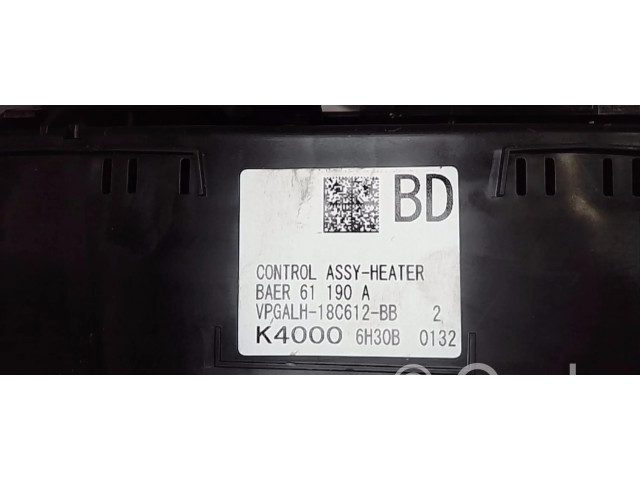 Блок управления климат-контролем BAER61190D Mazda 3 III