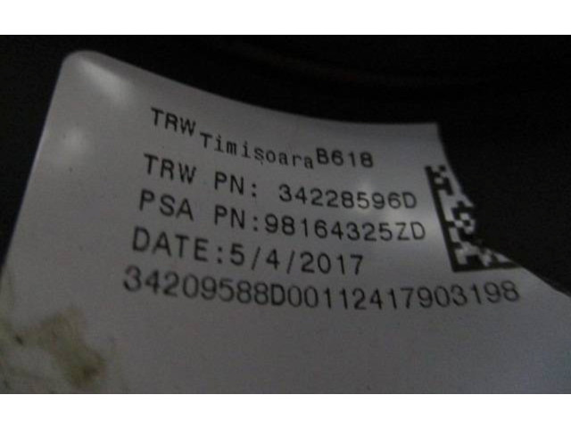 Volant Citroen C3 2017 98164325ZD, 34228596D