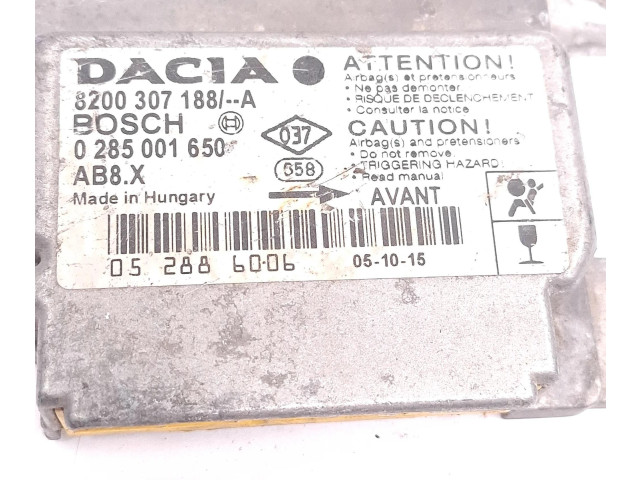 Блок подушек безопасности 8200307188A, 0285001650 Dacia Logan I