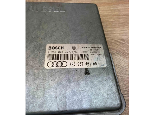 Řídící jednotka 4A0907401AD, 0281001477 Audi A6 S6 C4 4A 1994