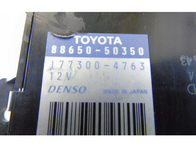 Блок управления климат-контролем 8865050350 Lexus LS 430