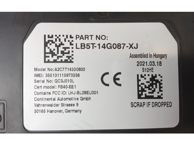 Блок управления LB5T14G087XJ   Ford Puma