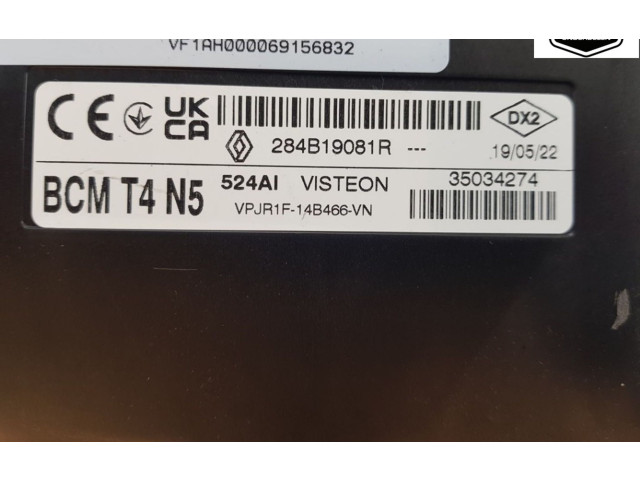 Блок управления 284B19081R, 284B19081R Renault Twingo III