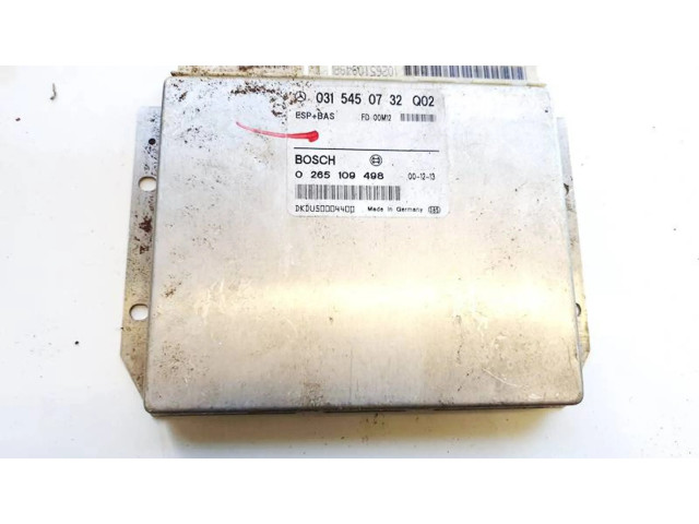 Блок управления АБС 0315450732, 0265109498   Mercedes-Benz E W210