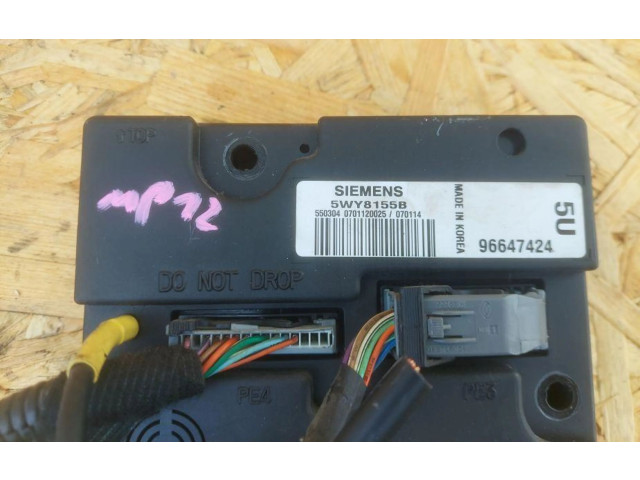 Блок управления 96647424 Chevrolet Epica