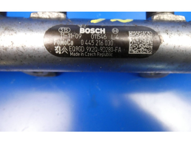 Топливная рампа 9X2Q9D280FA, 9X2Q9D280FA   Jaguar XJ X351   для двигателя 306DT