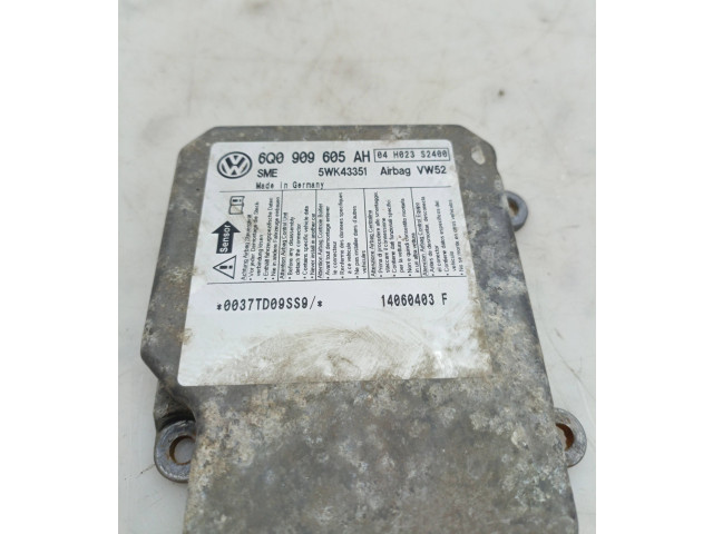 Блок подушек безопасности 6Q0909605AH, 0037TD09SS9   Volkswagen Caddy