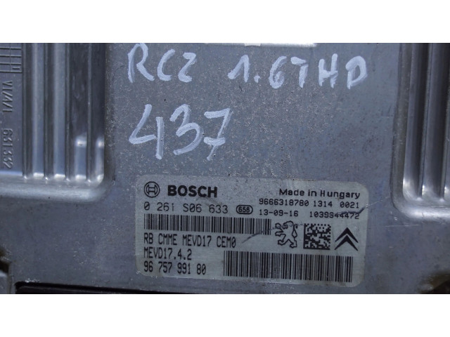 Řídící jednotka 9675799180 Peugeot RCZ 2011