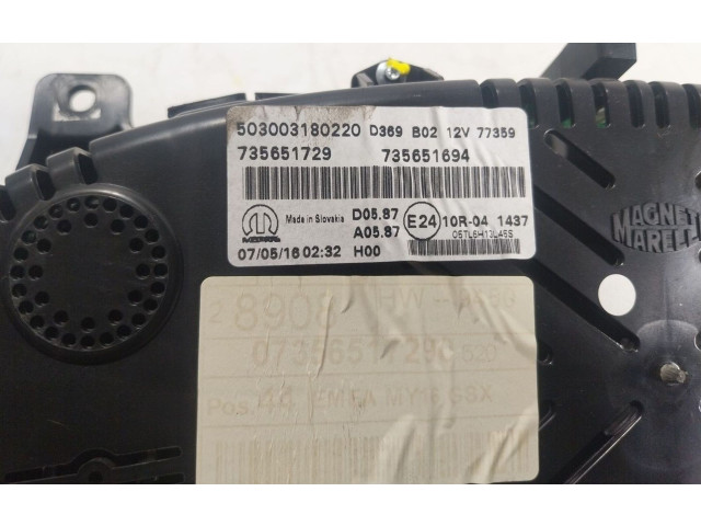 Панель приборов 735651729, 735651729 Jeep Renegade