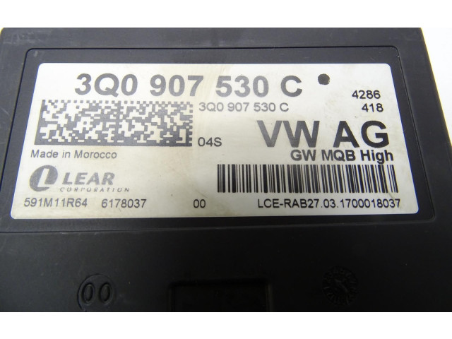 Блок управления 3Q0907530C Skoda Octavia Mk3 (5E)
