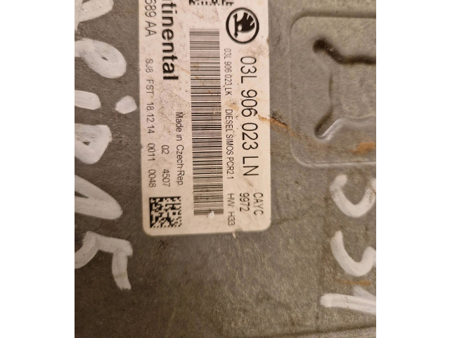 Блок управления двигателя 03L906023LK, 03L906023LN Skoda Rapid (NH)