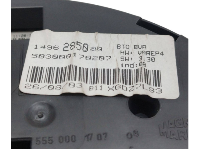 Дисплей 1496285080, 503000170207 Lancia Phedra