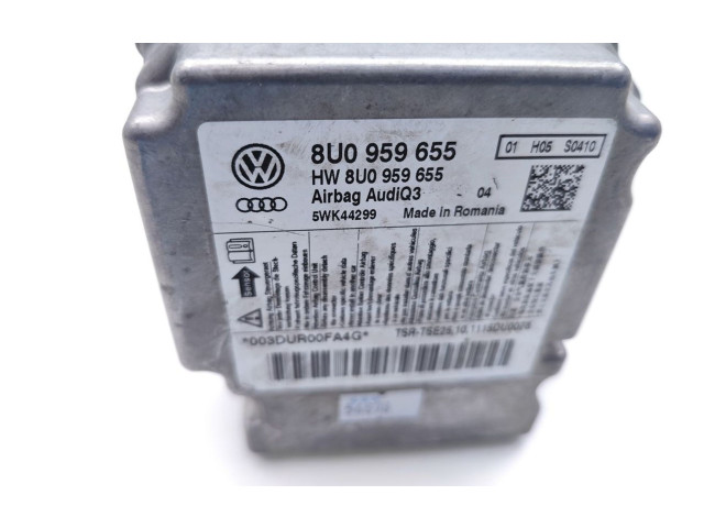 Блок подушек безопасности 8U0959655, 5WK44299 Audi Q3 8U